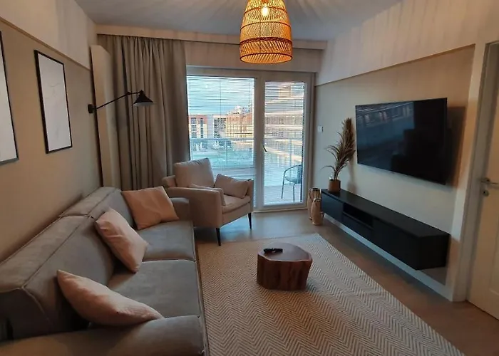 Apartament Perła Bałtyku Polanki Aqua Z Parkingiem. Kołobrzeg